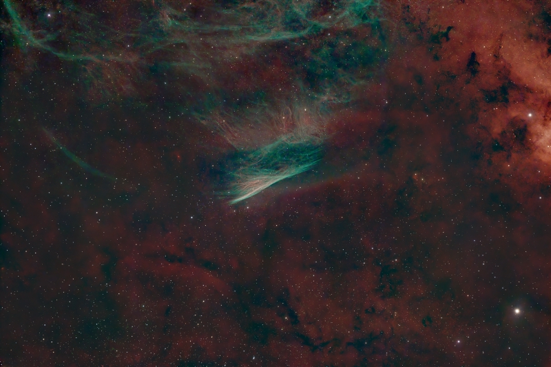 The Pencil Nebula (Herschel's Ray)