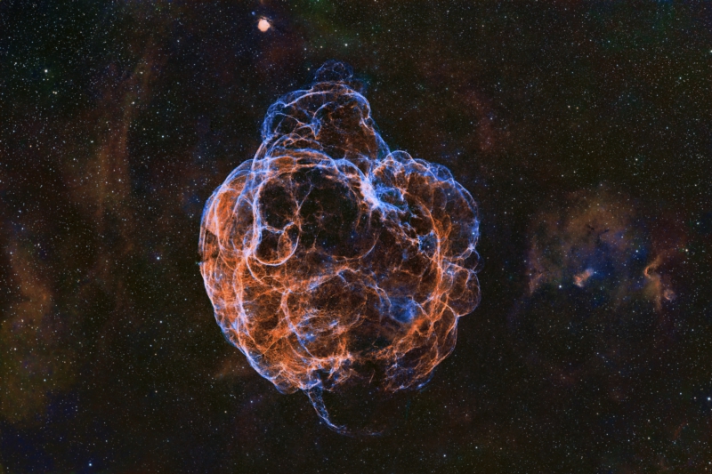 SH2-240 The Spaghetti Nebula