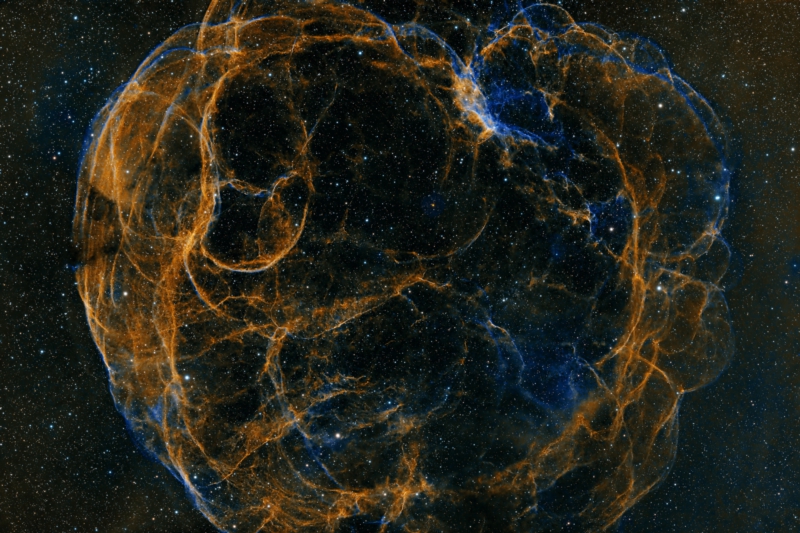 SH2-240 The Spaghetti Nebula