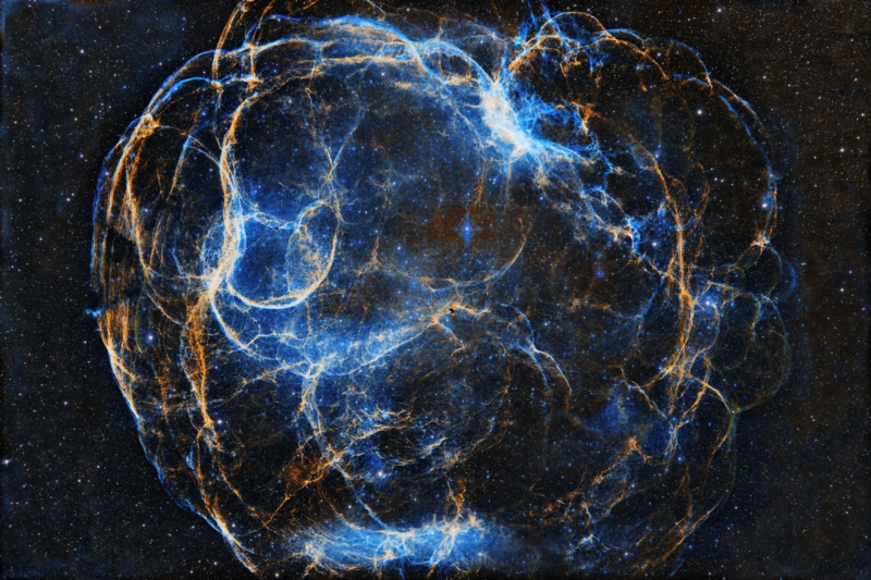 SH2-240 The Spaghetti Nebula